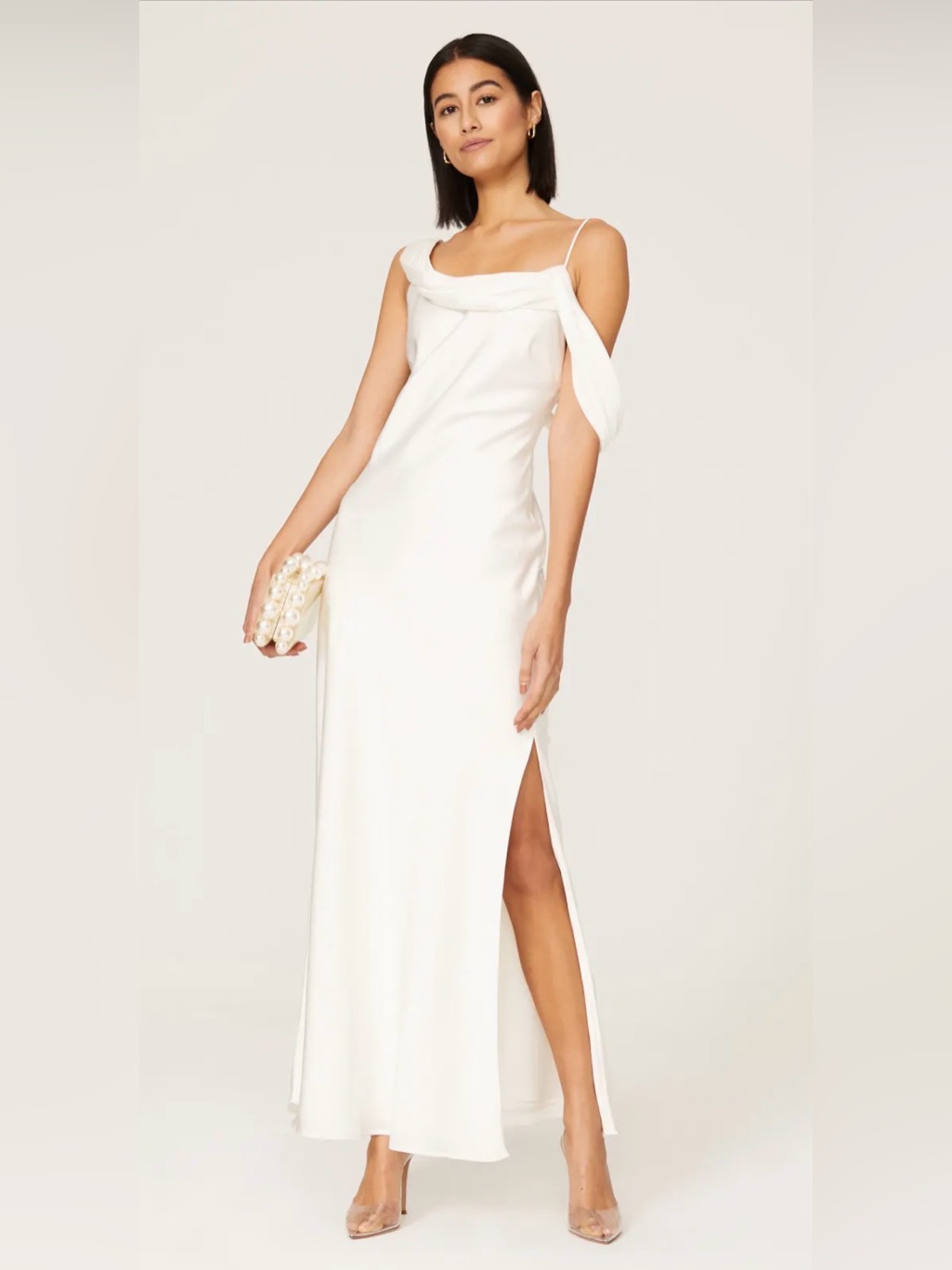 Fame And Partners Francois Drape Gown